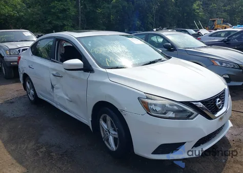 2017 Nissan Sentra S/Sv/Sr/Sl из США, поврежденный, VIN 3N1AB7APXHY408982